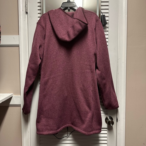 LL Bean Sweater Fleece Coat - Picture 2 of 10